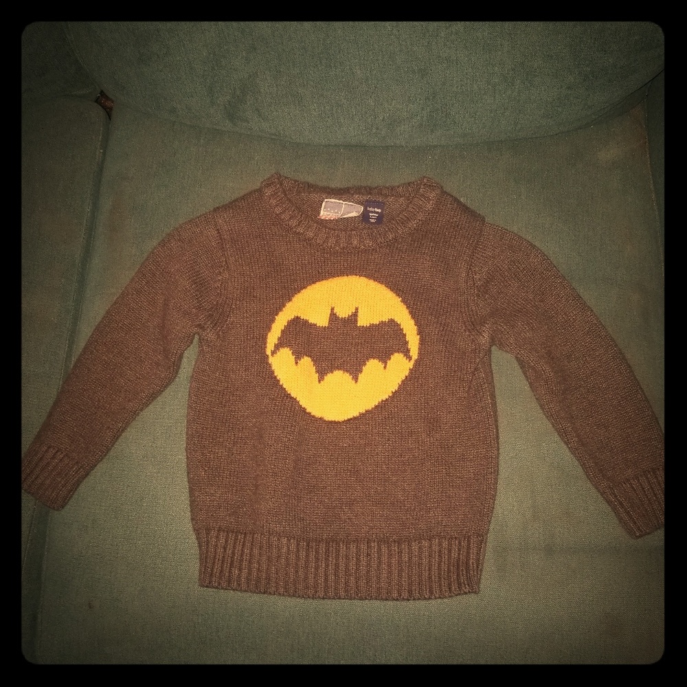 Baby Gap Junk Food Batman Sweater